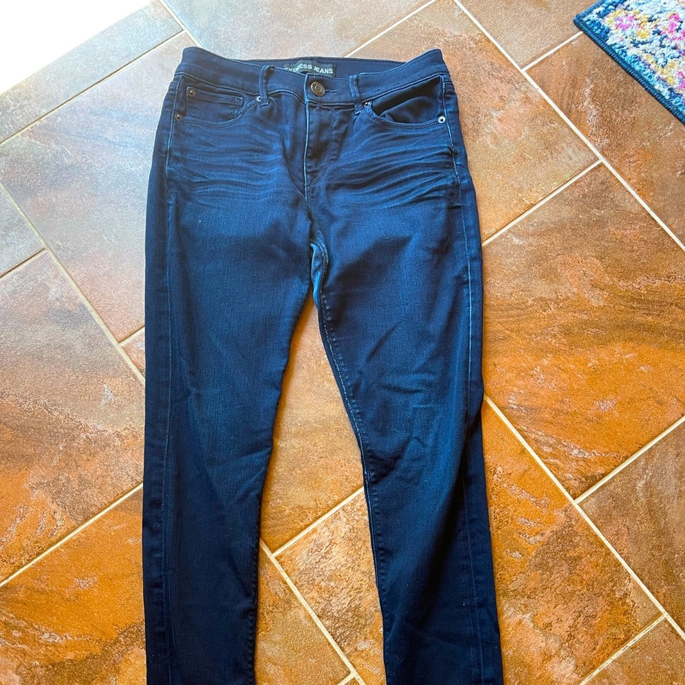 Express Supersoft Denim Legging size 6R